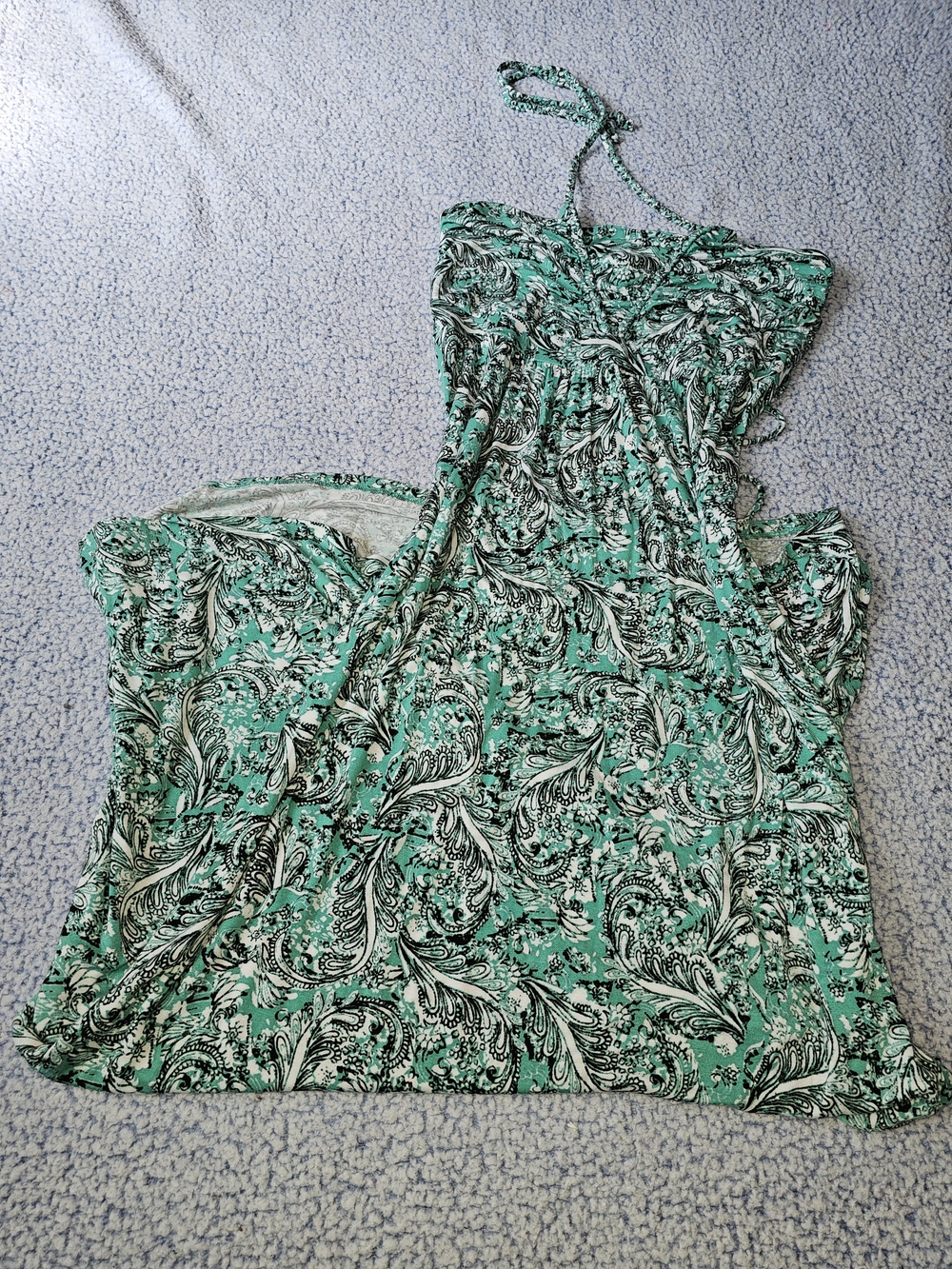 Wendy Bellissimo Halter Maxi Dress